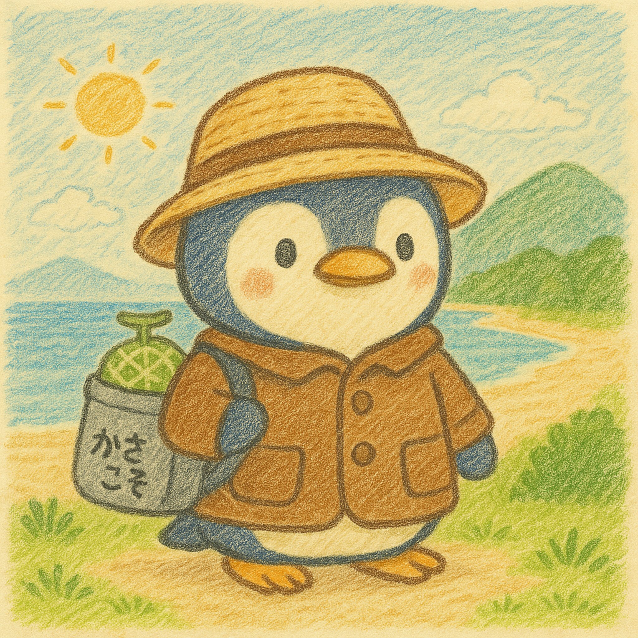 かさこそペンギン