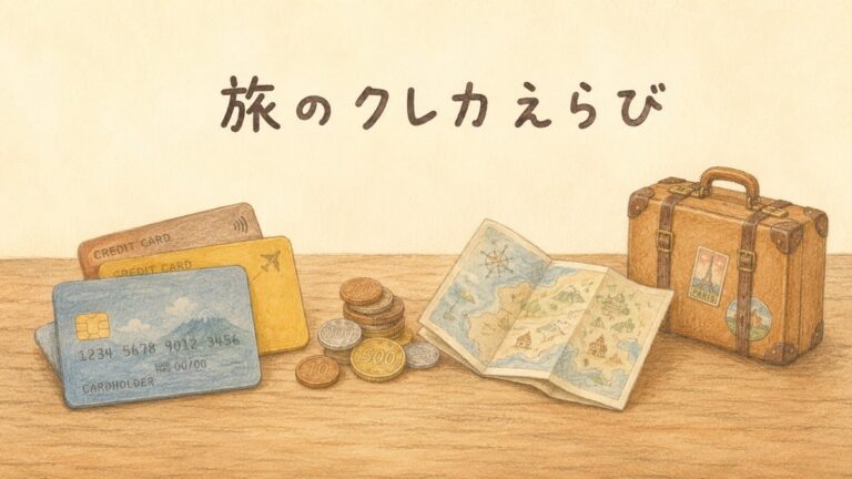 国内旅行クレカの選び方