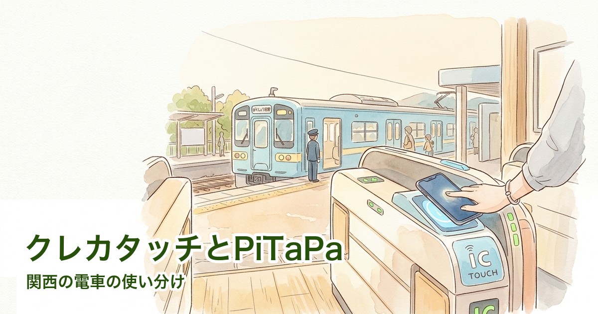 PiTaPa・クレジットカードの使い分け｜関西4社比較