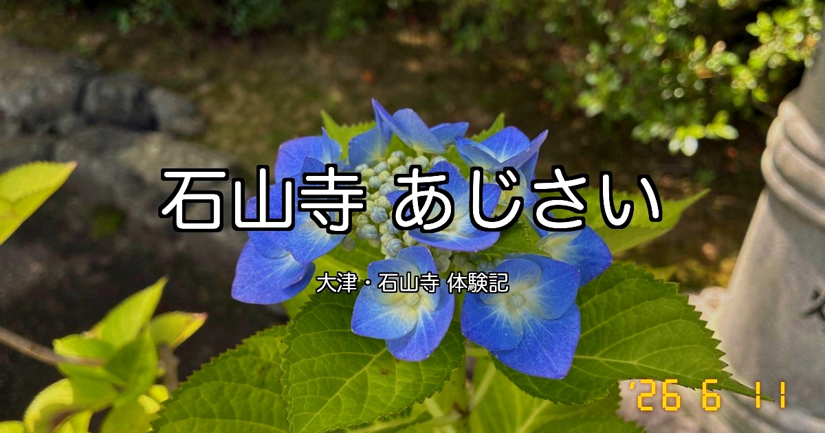 石山寺のあじさい見頃は本当？2026年6月の正直レポと門前グルメ