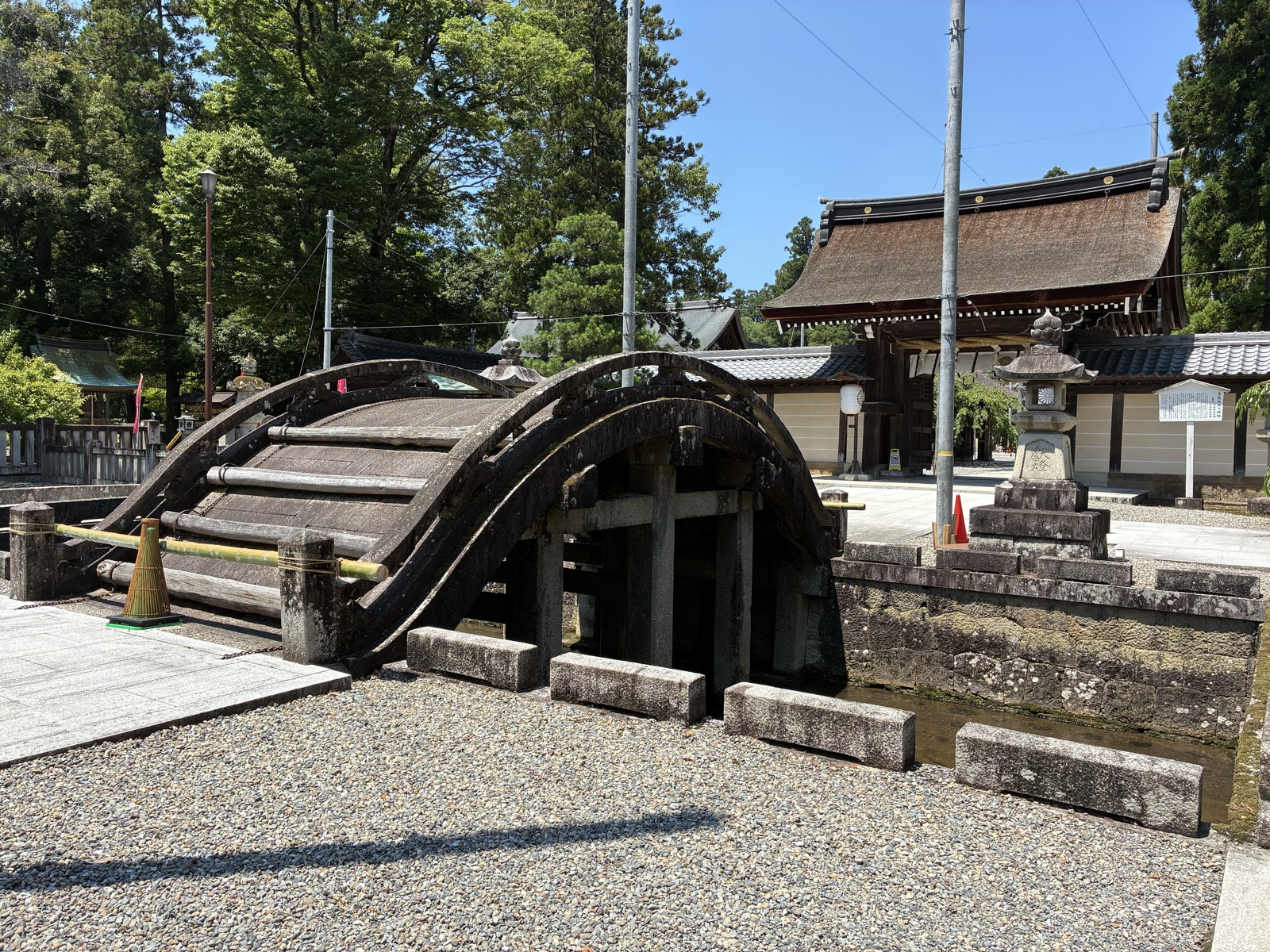 多賀大社の太鼓橋(太閤橋)