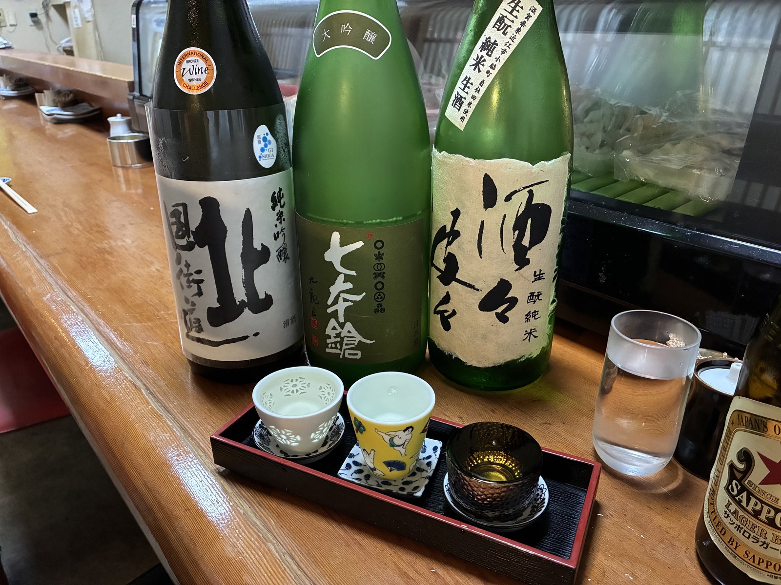 居酒屋・蔵家の鮒寿司と長浜の地酒