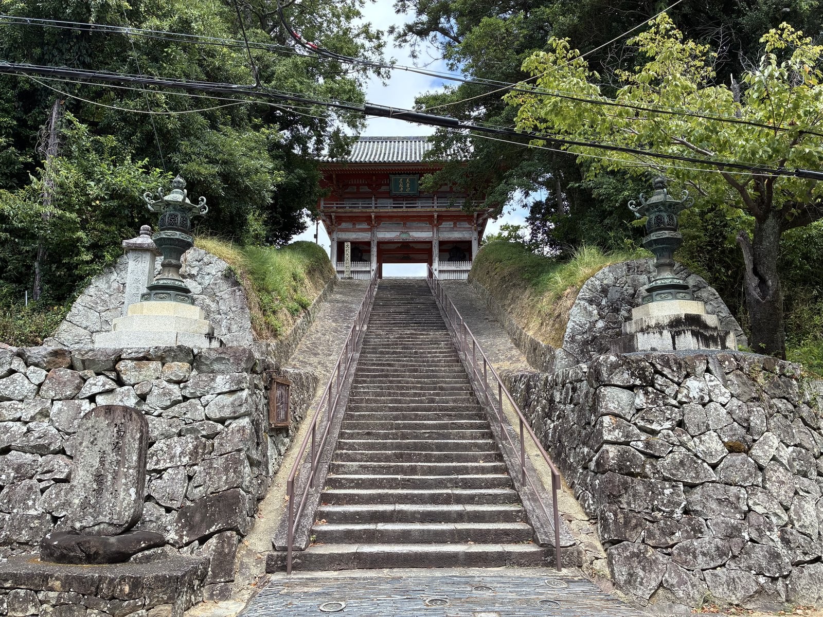 道成寺の石段