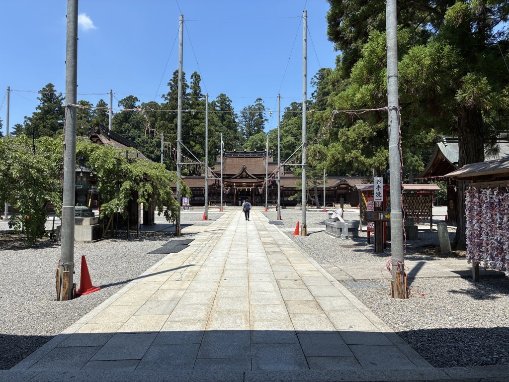 多賀大社の参道
